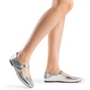 image:imageDREAM PAIRS Womens Flats Square Toe Mary Jane Flats Comfortable Casual Dress Shoes Ballet Flats with Buckle Strap Casual Work Office Mary Jane ShoesSilver