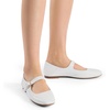 image:imageDREAM PAIRS Womens Flats Square Toe Mary Jane Flats Comfortable Casual Dress Shoes Ballet Flats with Buckle Strap Casual Work Office Mary Jane ShoesWhite