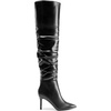 image:imageDREAM PAIRS Womens High Heels Over The Knee Boots Thigh High Pointed Toe Stiletto Long Fall Sexy BootsBlackpu