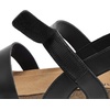 image:imageDREAM PAIRS Womens Low Heel Wedge Sandals RoundToe Comfortable Casual Flatform Dress Shoes with Arch SupportBlack