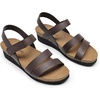 image:imageDREAM PAIRS Womens Low Heel Wedge Sandals RoundToe Comfortable Casual Flatform Dress Shoes with Arch SupportBrown