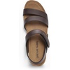 image:imageDREAM PAIRS Womens Low Heel Wedge Sandals RoundToe Comfortable Casual Flatform Dress Shoes with Arch SupportBrown