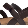 image:imageDREAM PAIRS Womens Low Heel Wedge Sandals RoundToe Comfortable Casual Flatform Dress Shoes with Arch SupportBrown