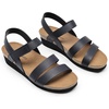 image:imageDREAM PAIRS Womens Low Heel Wedge Sandals RoundToe Comfortable Casual Flatform Dress Shoes with Arch SupportNavy