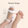 image:imageDREAM PAIRS Womens Low Heels Block Open Toe Ankle Strap Classic Short Chunky Sandals with Buckle for Daily Work Wedding PartyWhitepu