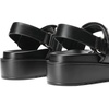 image:imageDREAM PAIRS Womens Low Wedge Sandals Comfortable Arch Support Platform Open toe Casual Dressy Flat Summer Sandals with Adjustable Straps