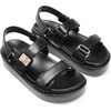 image:imageDREAM PAIRS Womens Low Wedge Sandals Comfortable Arch Support Platform Open toe Casual Dressy Flat Summer Sandals with Adjustable Straps