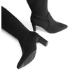 image:imageDREAM PAIRS Womens Over The Knee Stretch Thigh High Boots Chunky High Heels Pointed Toe Long Fall BootsBlacksuede