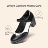 image:imageDREAM PAIRS Womens Oxfords Mary Jane Dress Shoes Heels for WomenBlackWhitepu