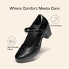 image:imageDREAM PAIRS Womens Oxfords Mary Jane Dress Shoes Heels for WomenBlackpu
