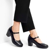 image:imageDREAM PAIRS Womens Oxfords Mary Jane Dress Shoes Heels for WomenBlackpu