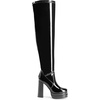 image:imageDREAM PAIRS Womens Platform Over The Knee Thigh High Boots Chunky High Heels Square Toe Long Fall Y2K Gogo BootsBlackpat