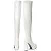 image:imageDREAM PAIRS Womens Platform Over The Knee Thigh High Boots Chunky High Heels Square Toe Long Fall Y2K Gogo BootsWhite