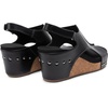 image:imageDREAM PAIRS Womens Platform Wedge Sandals Comfortable PeepToe Cork Casual amp Dressy Summer Lightweight Shoes For All Day WearBlack
