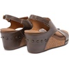 image:imageDREAM PAIRS Womens Platform Wedge Sandals Comfortable PeepToe Cork Casual amp Dressy Summer Lightweight Shoes For All Day WearBrown