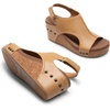 image:imageDREAM PAIRS Womens Platform Wedge Sandals Comfortable PeepToe Cork Casual amp Dressy Summer Lightweight Shoes For All Day WearCamel