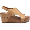 image:imageDREAM PAIRS Womens Platform Wedge Sandals Comfortable PeepToe Cork Casual amp Dressy Summer Lightweight Shoes For All Day WearCamel