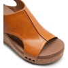 image:imageDREAM PAIRS Womens Platform Wedge Sandals Comfortable PeepToe Cork Casual amp Dressy Summer Lightweight Shoes For All Day WearTan