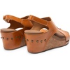 image:imageDREAM PAIRS Womens Platform Wedge Sandals Comfortable PeepToe Cork Casual amp Dressy Summer Lightweight Shoes For All Day WearTan
