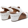 image:imageDREAM PAIRS Womens Platform Wedge Sandals Comfortable PeepToe Cork Casual amp Dressy Summer Lightweight Shoes For All Day WearWhite