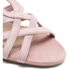 image:imageDREAM PAIRS Womens Strappy Wrapped Dressy Wedge Sandals Comfortable Low Heel Casual Summer ShoesPink
