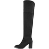 image:imageDREAM PAIRS Womens Thigh High Block Heel Over The Knee BootsBlack