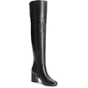 image:imageDREAM PAIRS Womens Thigh High Block Heel Over The Knee BootsBlackpu