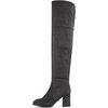 image:imageDREAM PAIRS Womens Thigh High Block Heel Over The Knee BootsGrey