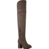 image:imageDREAM PAIRS Womens Thigh High Block Heel Over The Knee BootsKhaki