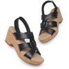 image:imageDREAM PAIRS Womens Wedge Sandals Comfortable Open Toe Platform Casual Dressy Cork Summer Dress ShoesBlack