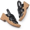 image:imageDREAM PAIRS Womens Wedge Sandals Comfortable Open Toe Platform Casual Dressy Cork Summer Dress ShoesBlack