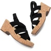 image:imageDREAM PAIRS Womens Wedge Sandals Comfortable Open Toe Platform Casual Dressy Cork Summer Dress ShoesBlacknubuck