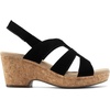 image:imageDREAM PAIRS Womens Wedge Sandals Comfortable Open Toe Platform Casual Dressy Cork Summer Dress ShoesBlacknubuck