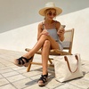 image:imageDREAM PAIRS Womens Wedge Sandals Comfortable Open Toe Platform Casual Dressy Cork Summer Dress ShoesBlacknubuck