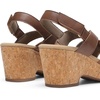 image:imageDREAM PAIRS Womens Wedge Sandals Comfortable Open Toe Platform Casual Dressy Cork Summer Dress ShoesBrown