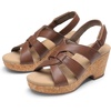 image:imageDREAM PAIRS Womens Wedge Sandals Comfortable Open Toe Platform Casual Dressy Cork Summer Dress ShoesBrown