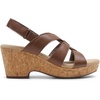 image:imageDREAM PAIRS Womens Wedge Sandals Comfortable Open Toe Platform Casual Dressy Cork Summer Dress ShoesBrown