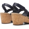 image:imageDREAM PAIRS Womens Wedge Sandals Comfortable Open Toe Platform Casual Dressy Cork Summer Dress ShoesNavy