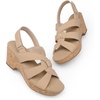 image:imageDREAM PAIRS Womens Wedge Sandals Comfortable Open Toe Platform Casual Dressy Cork Summer Dress ShoesNude