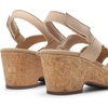 image:imageDREAM PAIRS Womens Wedge Sandals Comfortable Open Toe Platform Casual Dressy Cork Summer Dress ShoesNude