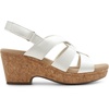 image:imageDREAM PAIRS Womens Wedge Sandals Comfortable Open Toe Platform Casual Dressy Cork Summer Dress ShoesWhite