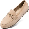 image:imageDREAM PAIRS Loafers for Women Casual Comfortable Slip On Flat Lightweight Leisure Work Shoe Comfort Walking ShoesCamel