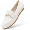 image:imageDREAM PAIRS Loafers for Women Casual Comfortable Slip On Flat Lightweight Leisure Work Shoe Comfort Walking ShoesWhite
