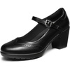 image:imageDREAM PAIRS Womens Oxfords Mary Jane Dress Shoes Heels for WomenBlackpu
