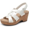 image:imageDREAM PAIRS Womens Wedge Sandals Comfortable Open Toe Platform Casual Dressy Cork Summer Dress ShoesWhite