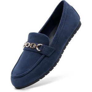 image:imageDREAM PAIRS Loafers for Women Casual Comfortable Slip On Flat Lightweight Leisure Work Shoe Comfort Walking ShoesNavy