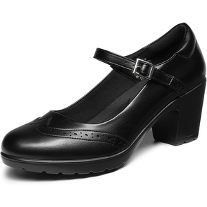 image:imageDREAM PAIRS Womens Oxfords Mary Jane Dress Shoes Heels for WomenBlackpu