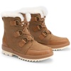 image:imageDREAM PAIRS Ankle Winter Boots for Women Snow Boots AntiSlip Resistant Classic Warm Faux Fur Lined Lace Up for Outdoor Hiking WalkingTan