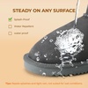 image:imageDREAM PAIRS Ankle Winter Mini Boots for Women Genuine Suede Faux Fur Lining Water Resistant Warm Snow Boots Slip On Memory Foam Comfort Booties FuzzyClassicGrey