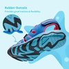 image:imageDREAM PAIRS Boys Girls Summer Outdoor Athletic Sport Sandals Walking Water Hiking Hook and Loop Adjustable Multicolor for ToddlerLittleBig KidsNavyFuchsiaMint